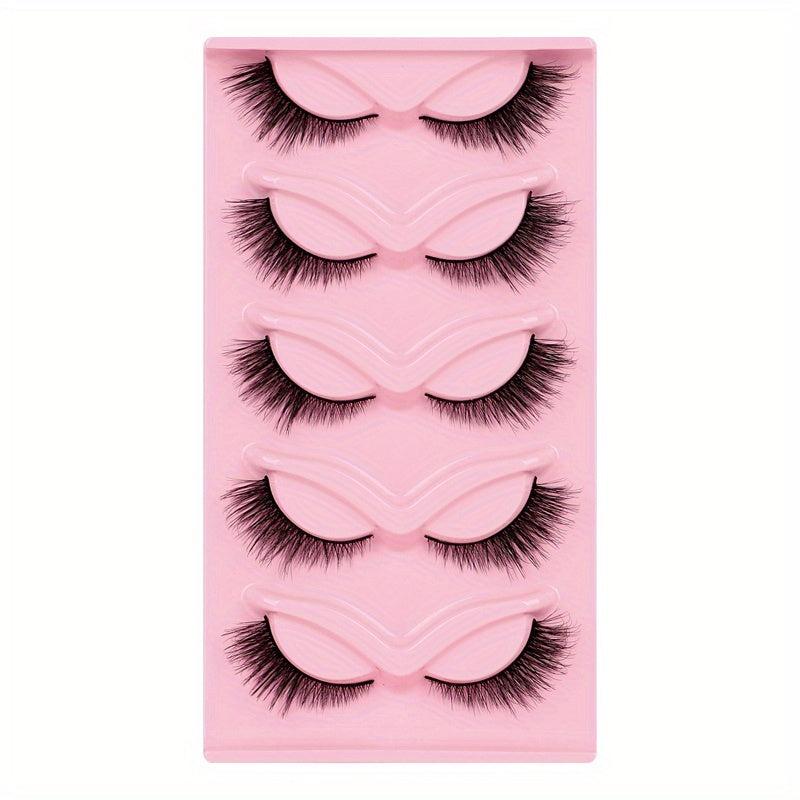 5 Pairs Diagonal Flying False Eyelashes