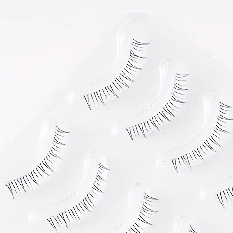 5 Pairs Natural Slender False Eyelashes