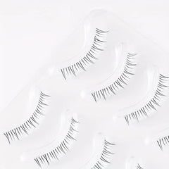 5 Pairs Natural Slender False Eyelashes