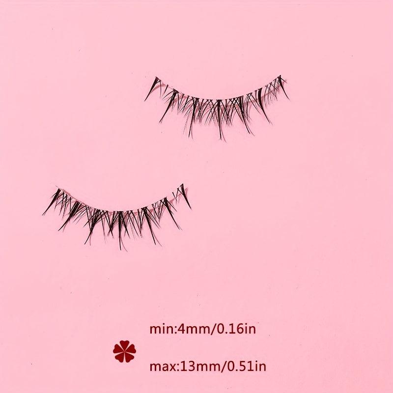 5 Pairs Anime Cosplay False Eyelashes Natural Long Makeup Lash Extension 13mm
