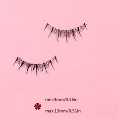 5 Pairs Anime Cosplay False Eyelashes Natural Long Makeup Lash Extension 13mm