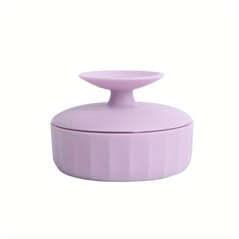 Silicone Brush Cleaning Storage Box Beauty Bracket Wet Dry Makeup Cleaner