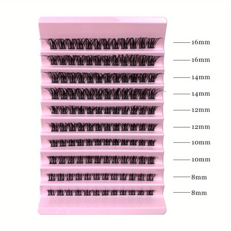 120 Cluster Segmented False Extension Eyelash DIY Natural Individual Lash