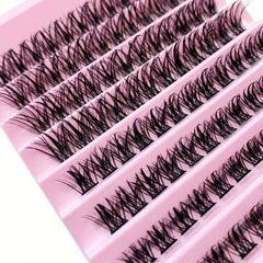 120 Cluster Segmented False Extension Eyelash DIY Natural Individual Lash