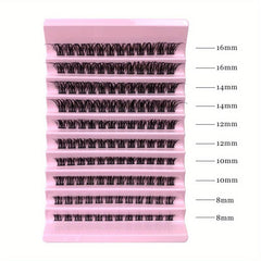DIY Clusters Eyelash Extension Segmented Lashes 120 Volume Natural