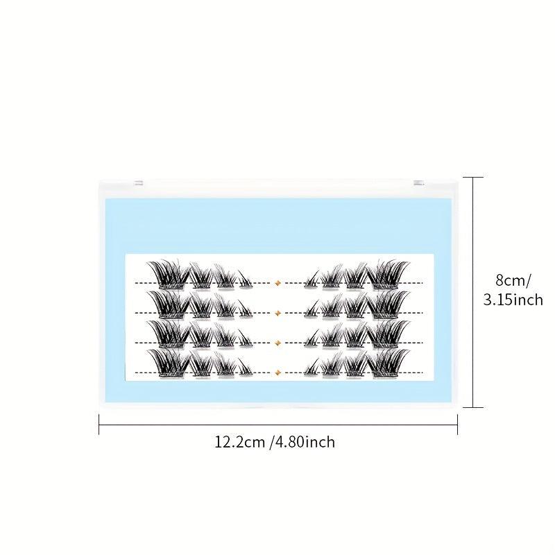 Cat Eye False Eyelashes Foxes Eye Segmented Lashes Extensions DIY