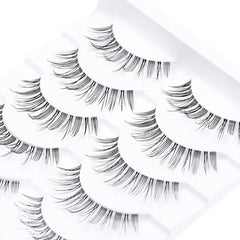 Natural Fluffy False Eyelashes Voluminous Wispy Lashes Extension Tool