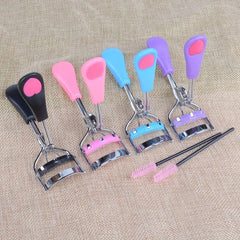Wide Angle Hearts Eyelash Curler with False Eyelash Comb