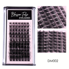 Mixed Lash Clusters 12 Rows C D Curl Wispy Soft Fluffy Natural Look Cluster Lash