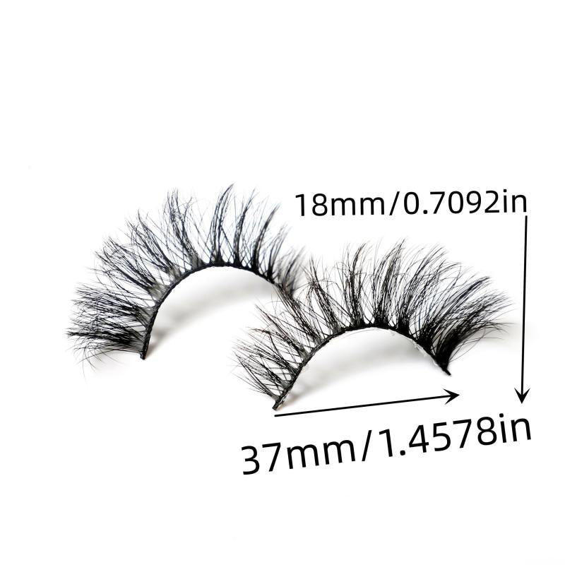Thick Crossed Lashes False Eyelashes for Big Eye Makeup