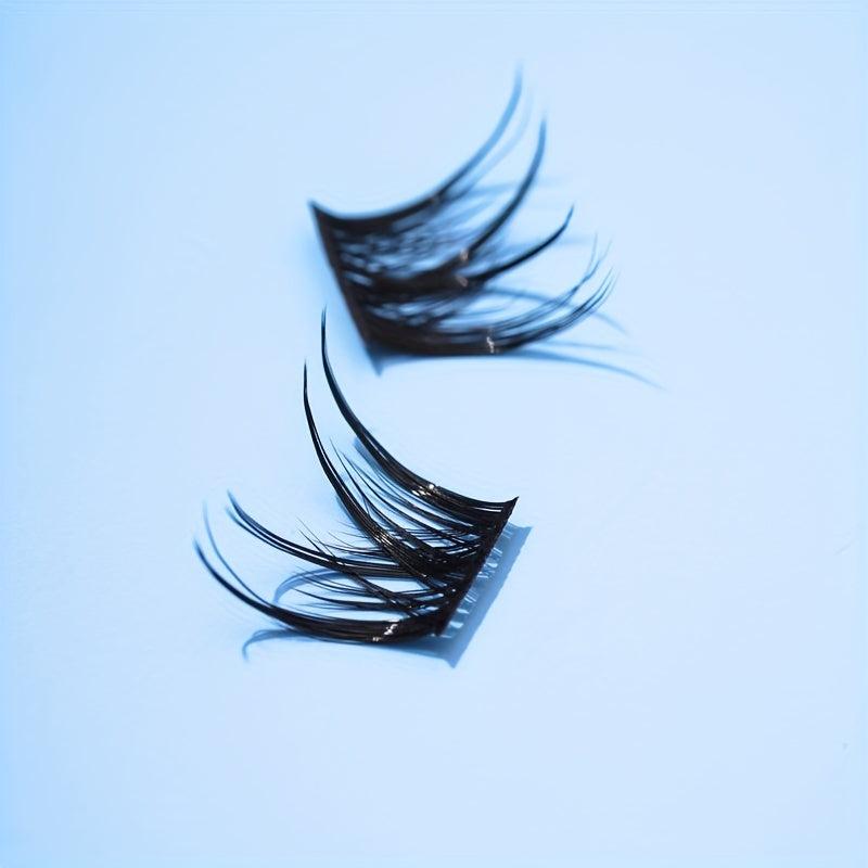 60pcs Mixed Lash Clusters Soft Natural Look Individual Lashes For Home DIY