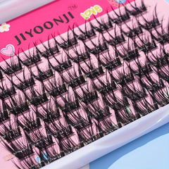 60pcs Mixed Lash Clusters Soft Natural Look Individual Lashes For Home DIY