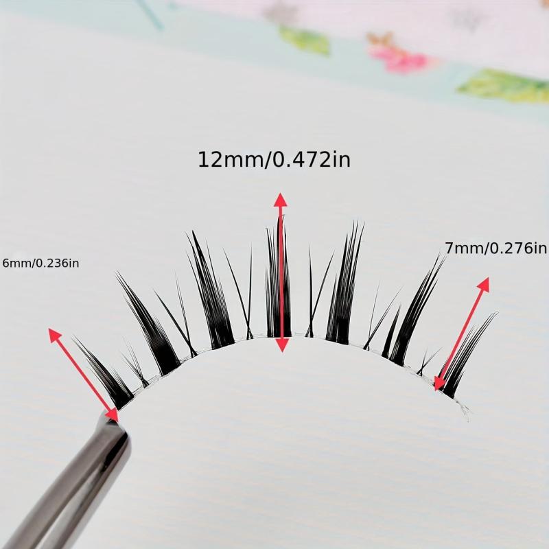 Spiky Manga Anime Cosplay Eyelashes 12mm