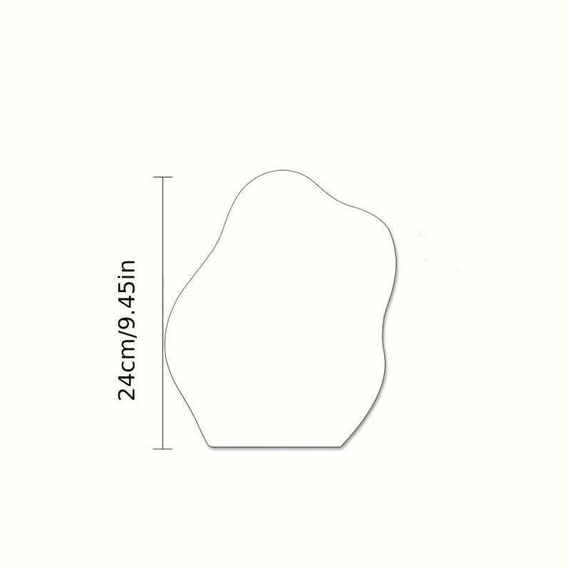 Stylish Vanity Mirror with Stand for Living Room and Dorm Decor