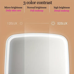 Portable Touch Screen Makeup Mirror Folding Vanity Mirror