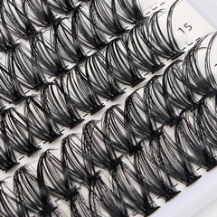 280pcs 30D 40D Cluster Lashes D Curl Individual Lash Extensions