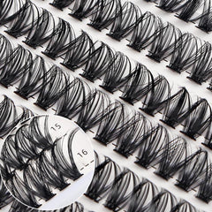 280pcs 30D 40D Cluster Lashes D Curl Individual Lash Extensions
