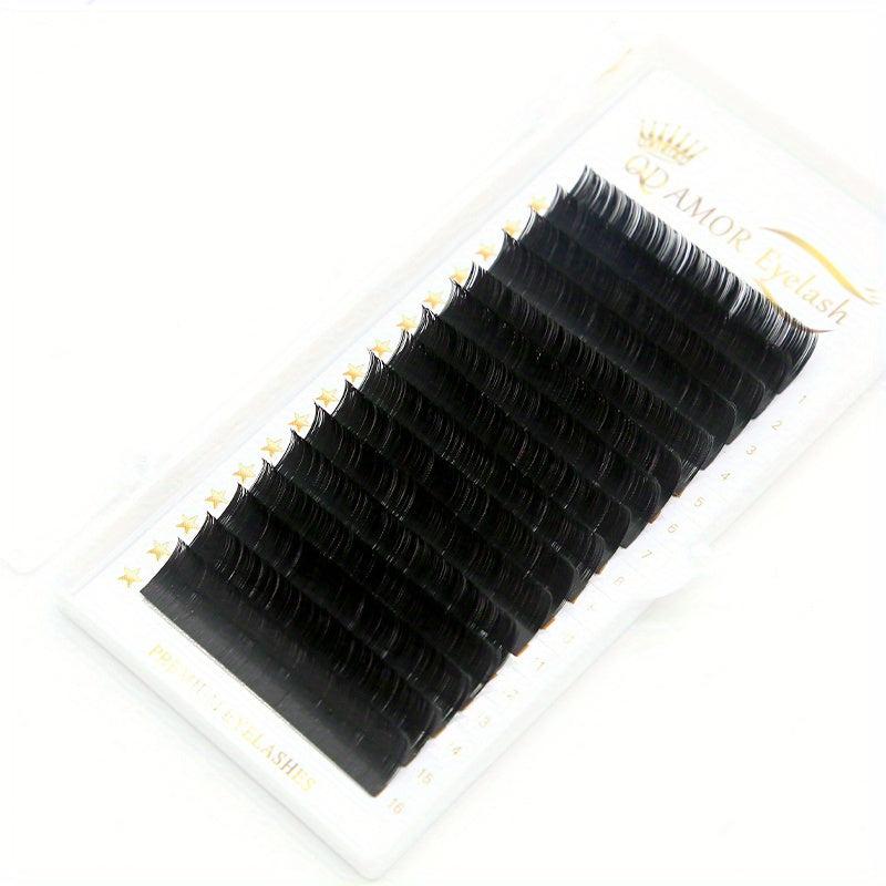 13mm Individual Lashes 0.1mm C Curl Long False Eyelashes