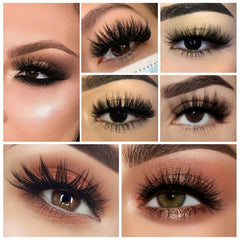 Curly Volume Cluster Lashes 12 Rows Large Tray DIY Lashes Extension