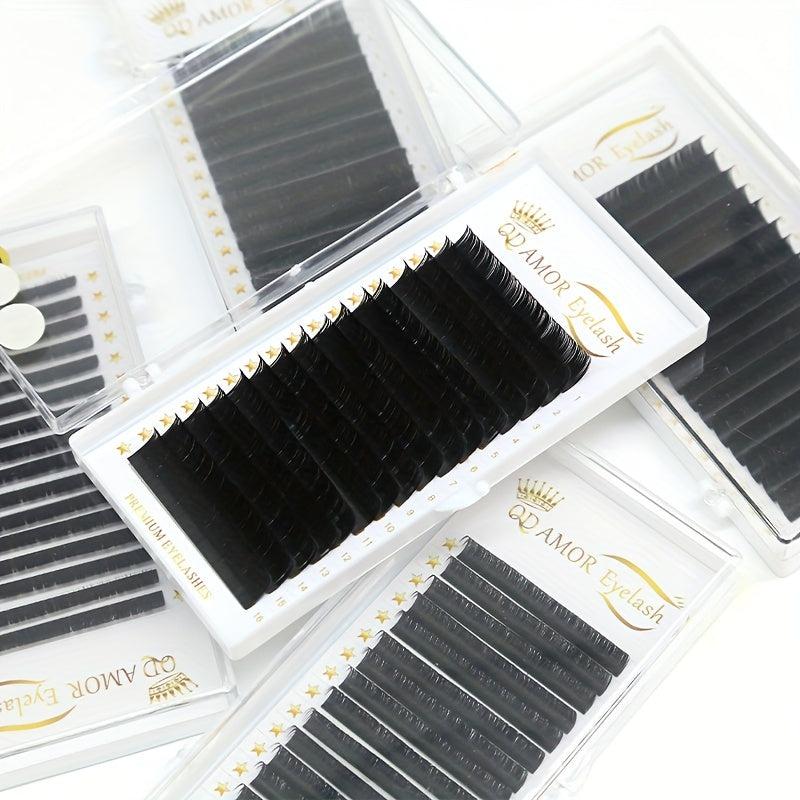 14mm Classic Lash Extension 0.1mm C Curl Long Natural Look False Eyelashes