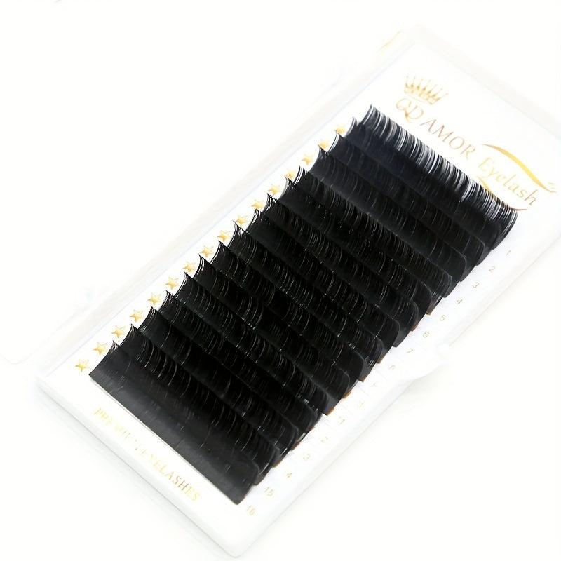 14mm Classic Lash Extension 0.1mm C Curl Long Natural Look False Eyelashes