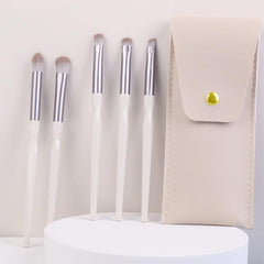 5pcs Eyeshadow Brushes Set with Storage Case, Eye Shadow Makeup Brush Kit