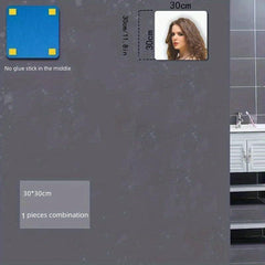 Acrylic Flexible Mirror Sheets Self Adhesive Mirror Tiles
