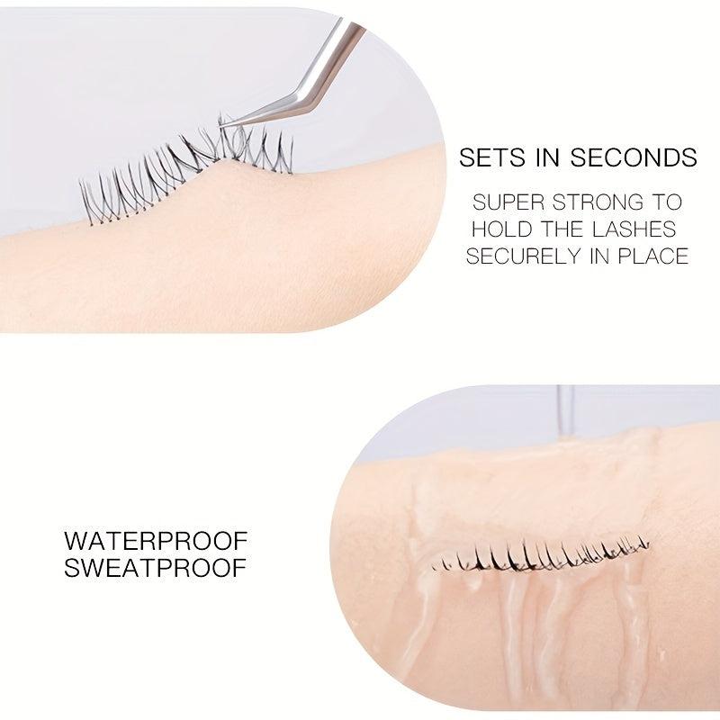 Strong Hold Eyelash Adhesive Strip Cluster False Lash Glue Clear