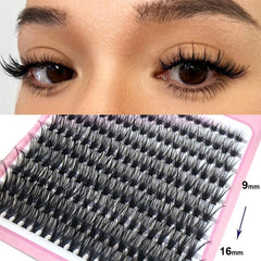 200pcs D Curling Lash Extension Kit with Bond and Seal