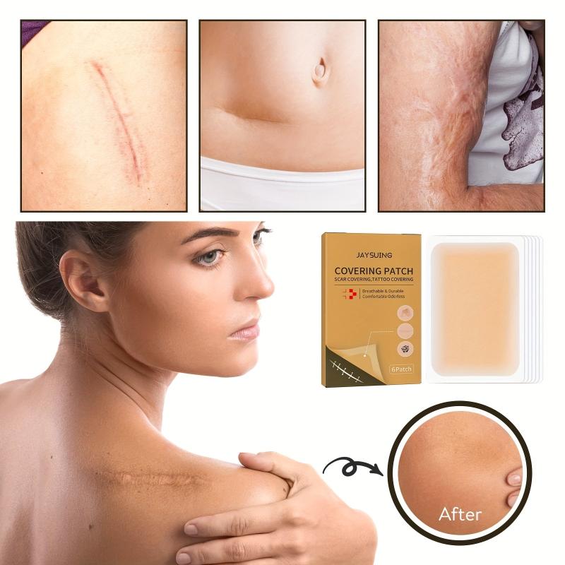 6 Pcs Invisible Concealer Patch For Skin Invisible Scar Covering Patch