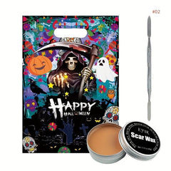 Scar Wax Kit Wound Shaping Styling Scar Wax Spatula SFX Halloween