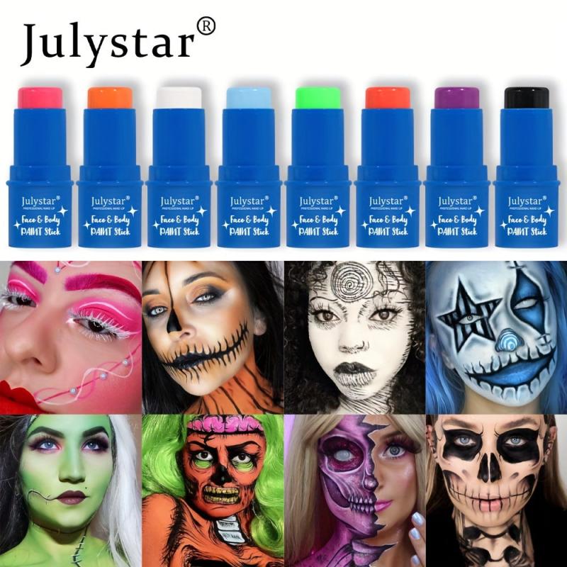 Halloween Clown Face Paint Cream Waterproof Sweatproof