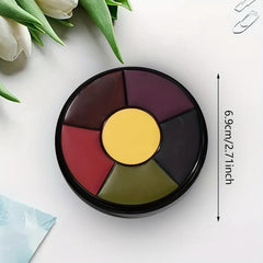 6 Colors Face Paint Waterproof Long Lasting Halloween Makeup