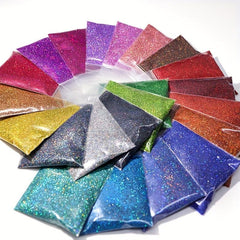 10g Holographic Glitter Face Paint Body Paint Metallic Polyester Glitter