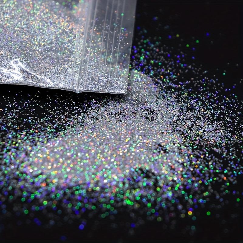 Golden Sparkling Glitter Powder for Makeup - Fine Polyester Glitter