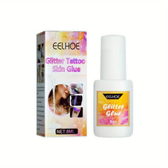 Waterproof Glitter Glue for Body Face & Skin - Halloween Carnival Makeup