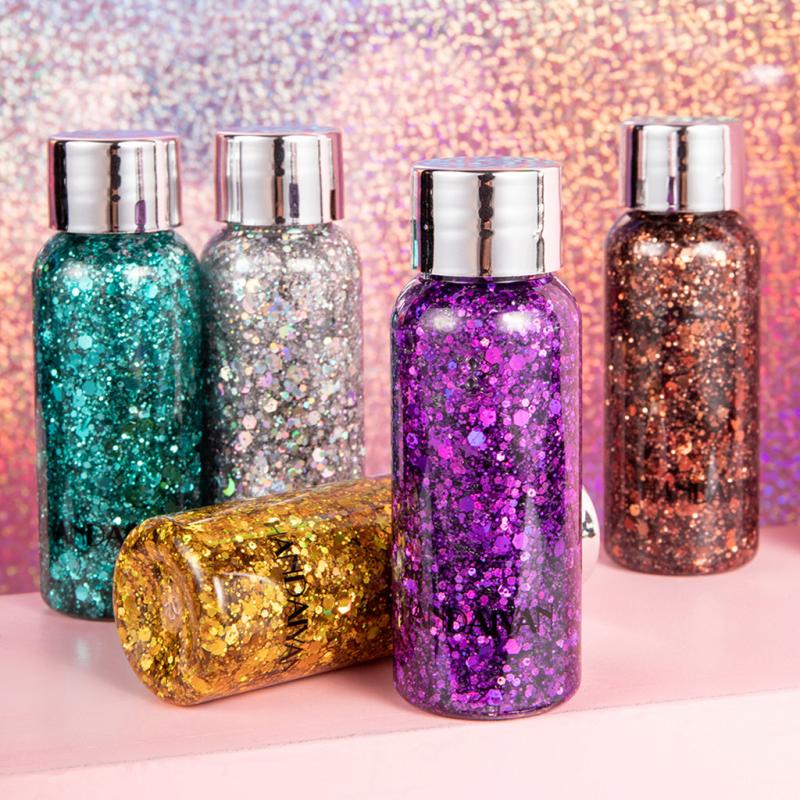Glitter Gel for Face Hair Nails Body