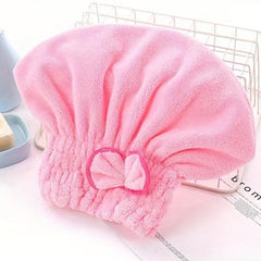 Absorbent Hair Drying Towel for Women Princess Shower Cap