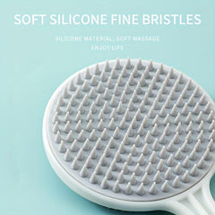 Silicone Back Scrubber for Shower Bath Brush with Long Handles