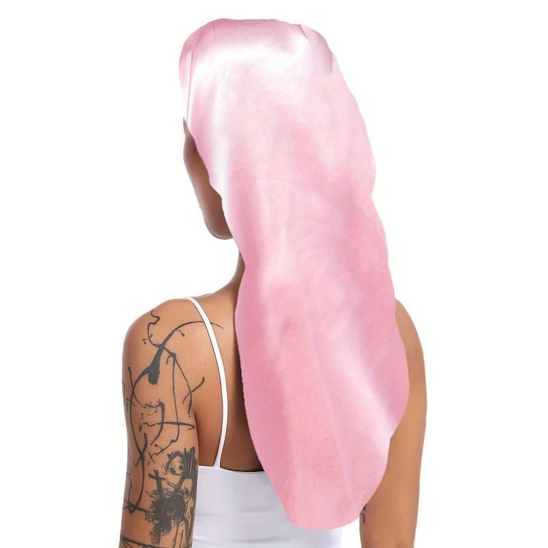 Satin Sleep Bonnet for Women Extra Large Hair Cap for Sleeping and Hair