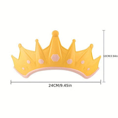 Soft Waterproof Crown Bath Shower Hat