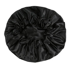 Satin Bonnet Sleep Cap Large Reversible Night Sleeping Turban Hat