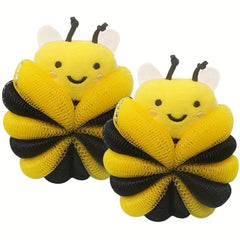 Bee Loofah Sponge Cartoon Bee Bath Sponge Shower Sponge
