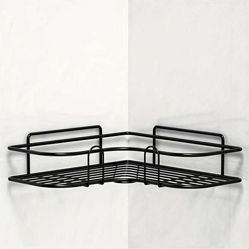 Bathroom Punch Corner Wall Hanging Rack 14 17inch 10 24inch
