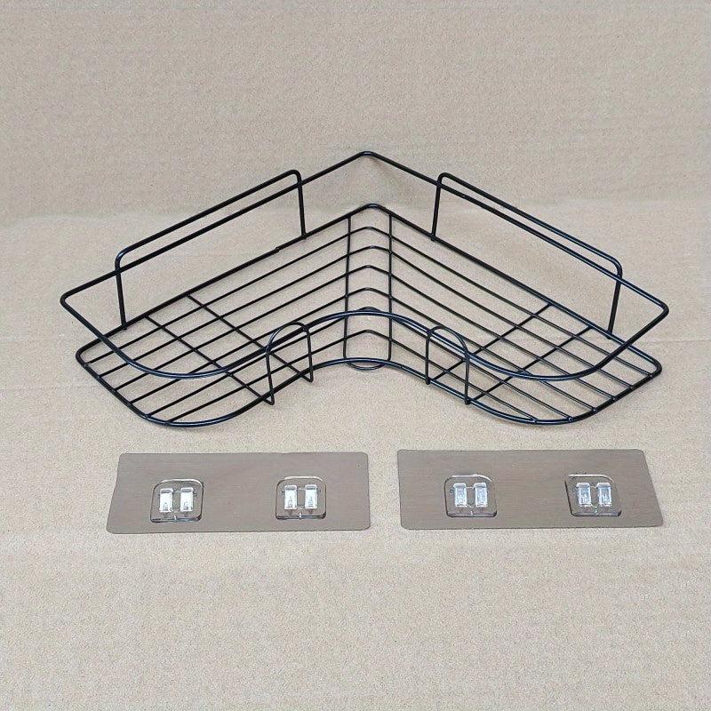 Bathroom Punch Corner Wall Hanging Rack 14 17inch 10 24inch