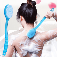 Exfoliating Brush with Long Handle for Deep Clean, Invigorates Skin