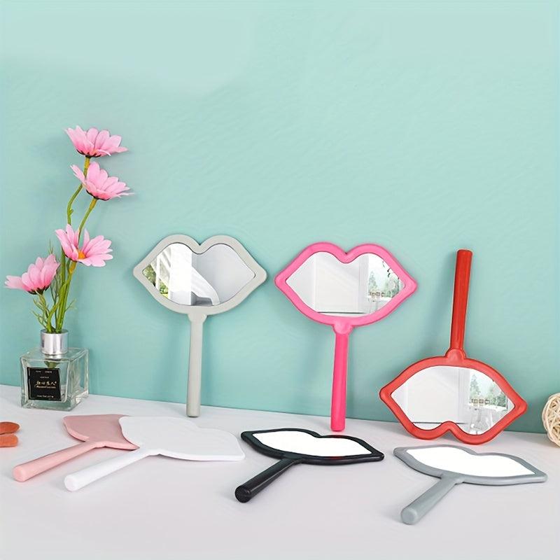 Handheld Mirror Travel Makeup Mirror Mini Cosmetic Touch up Mirror Decorative
