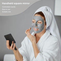 Portable Handheld Makeup Mirror for Cosmetic Makeup