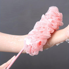 Exfoliating Loofah Sponge Bath Brush with Long Handle