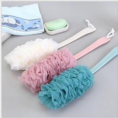 Exfoliating Loofah Sponge Bath Brush with Long Handle